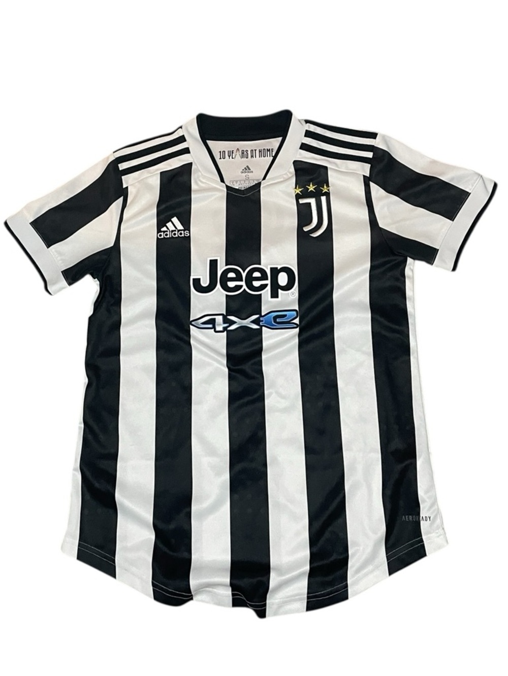 Adidas PRIMEGREEN 21/22 Juventus Black/White Soccer Jersey -Women’s Small